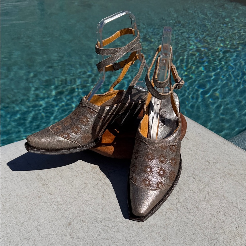 Old Gringo La Luz Sol Ankle Strap Mules New Without Tags Size 7